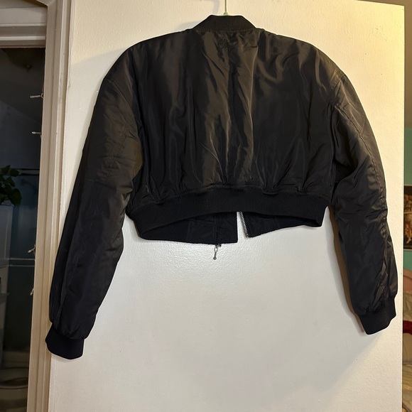H&M Black Bomber Jacket - Picture 7 of 7